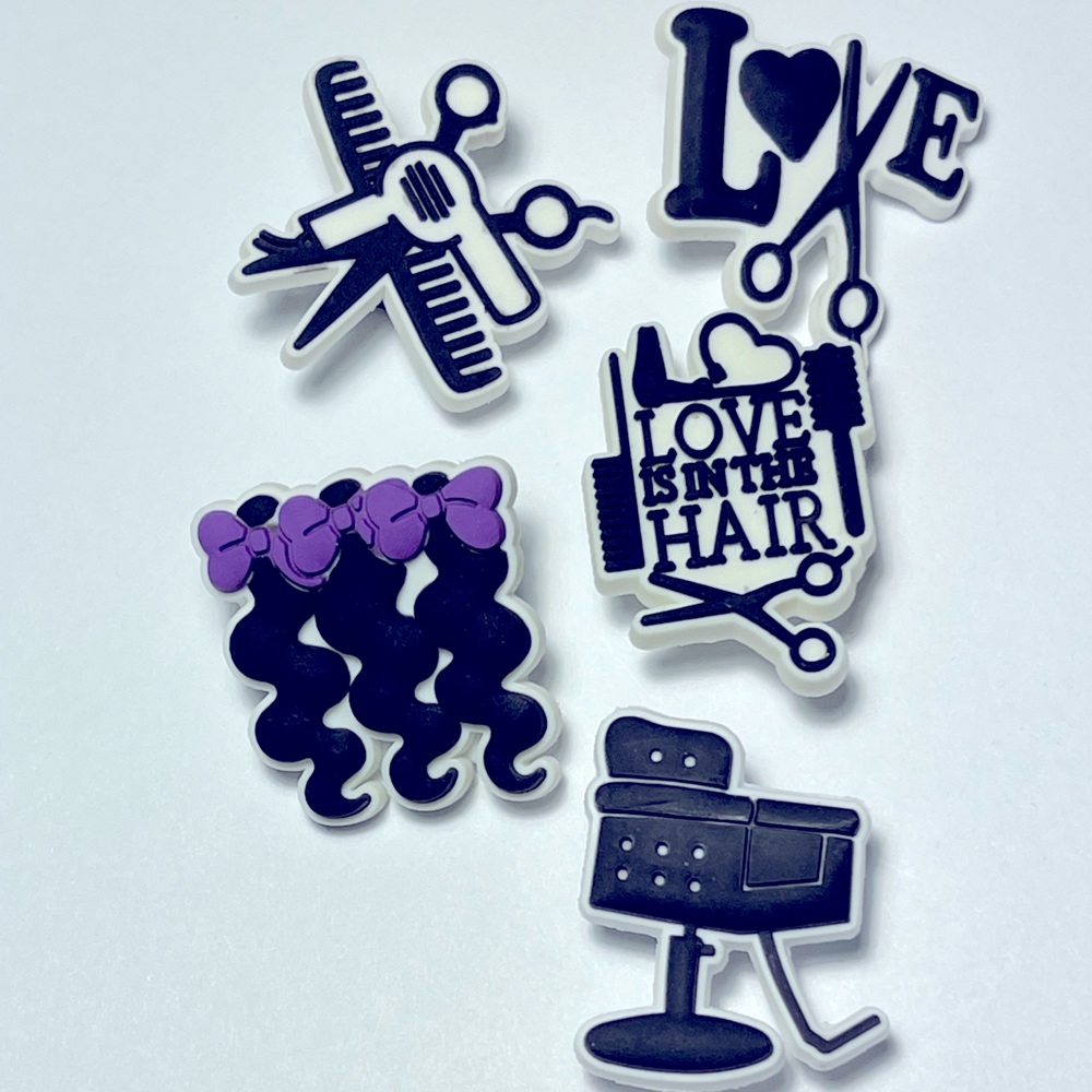 Hair Care Croc Charms